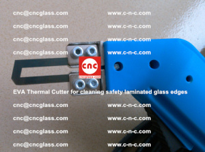 EVA Thermal Cutter for cleaning safety laminated glass edges (2)